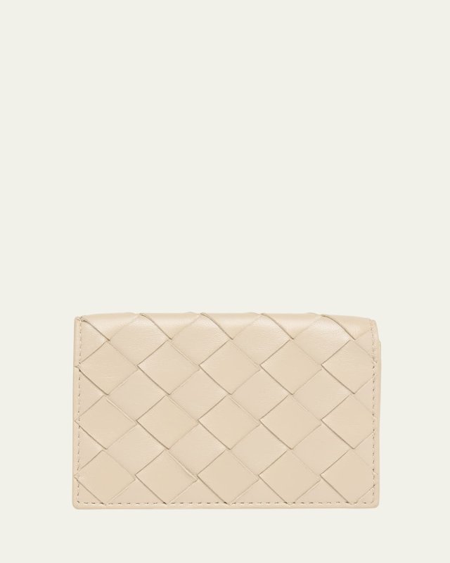 Intrecciato Leather Wallet